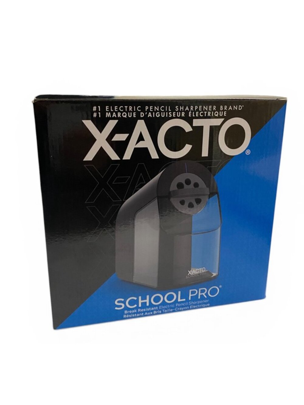 X-ACTO School Pro Pencil Sharpener Manual Heavy Duty Classroom Office Black New - Picture 3 of 8